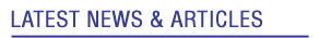 Latest News & Articles